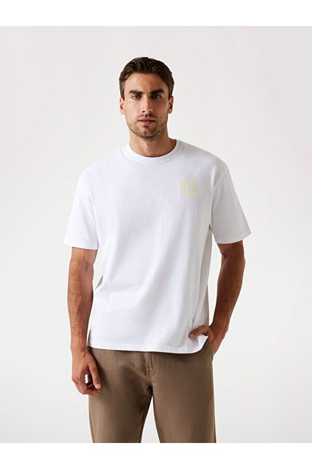 Patch Erkek Oversize Fit T-Shirt - 1