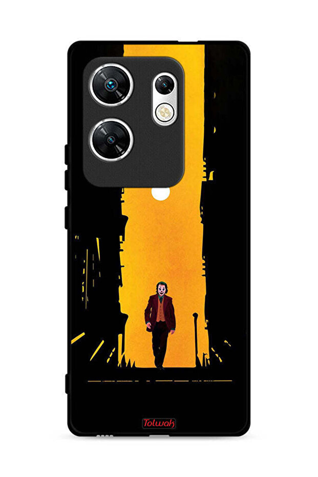 غطاء حماية لهاتف Infinix Zero 30 4G بتصميم جوكر، عمل فني رقمي تجريدي