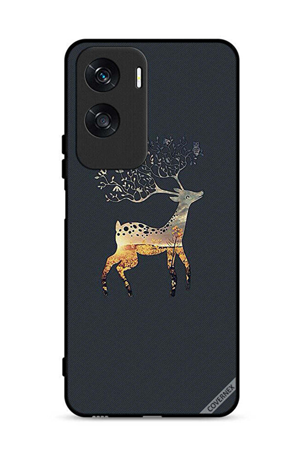غطاء حماية لهاتف Honor X50i 5G بتصميم غزال