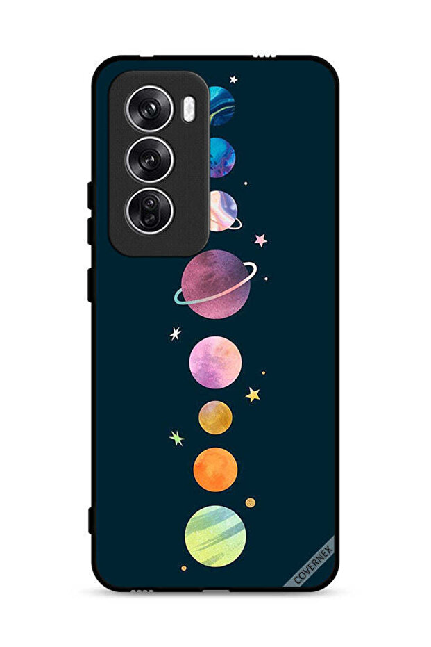 غطاء حماية لهاتف Oppo Reno12 5G - سبيس آند ستارز