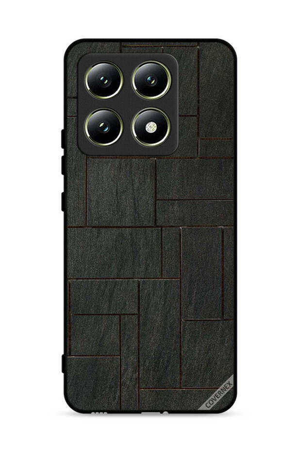 Xiaomi 14T 5G Protective Case Cover Stones Wall Pattern