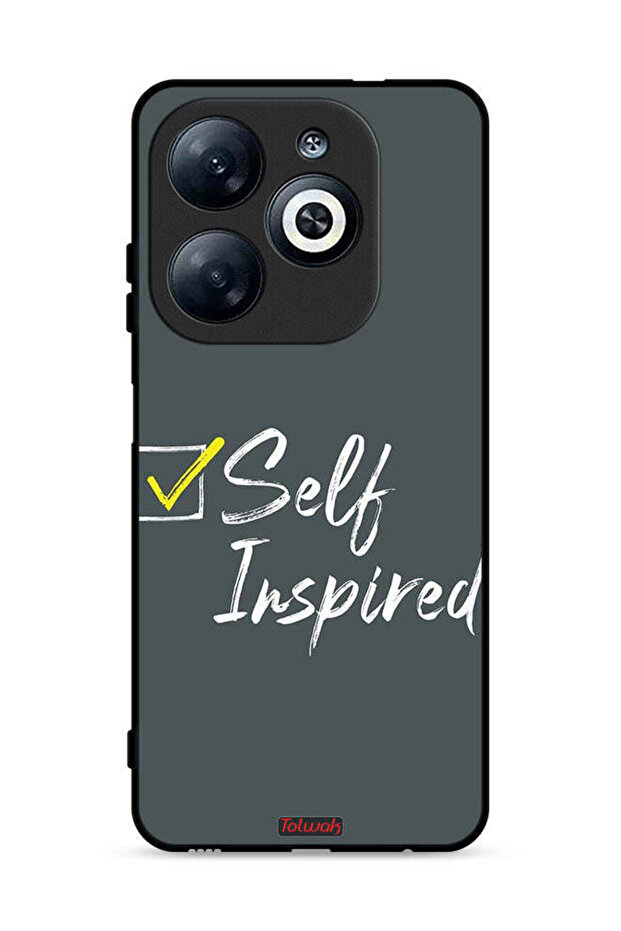 غطاء حماية لهاتف Infinix Smart 8 4G بتصميم مستوحى ذاتيًا