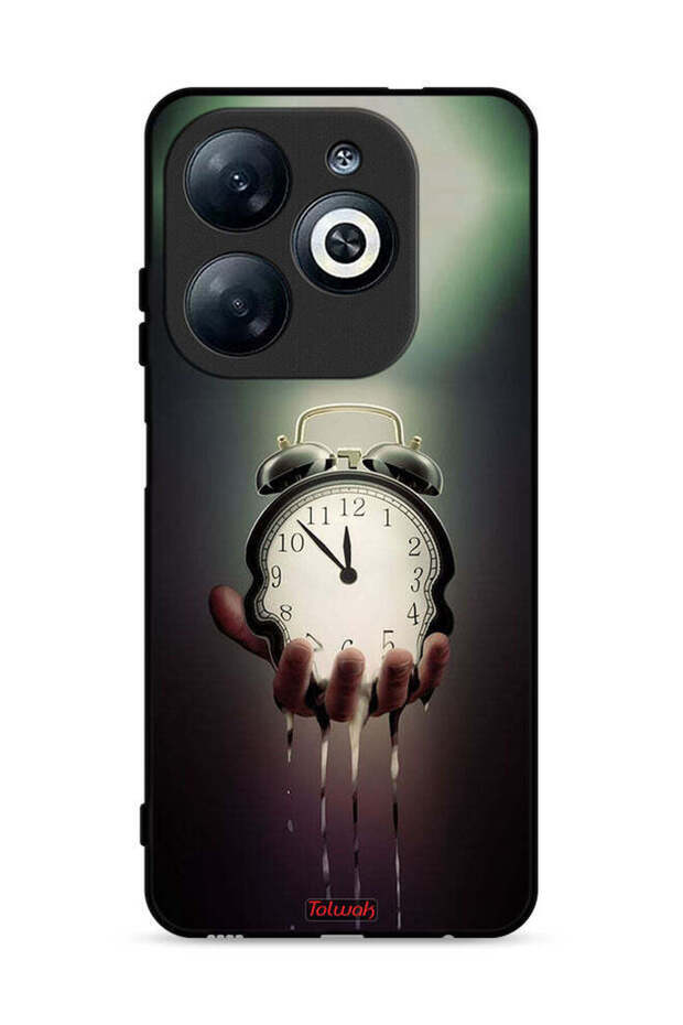 Infinix Smart 8 4G Protective Case Cover Clock