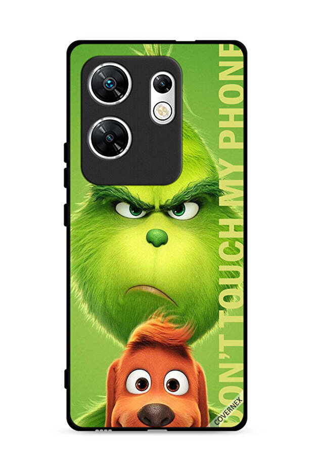 غطاء حماية لهاتف Infinix Zero 30 4G، لا تلمس هاتفي بغضب
