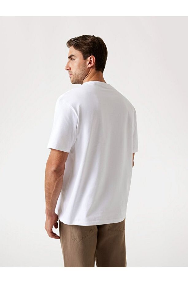 Patch Erkek Oversize Fit T-Shirt - 3