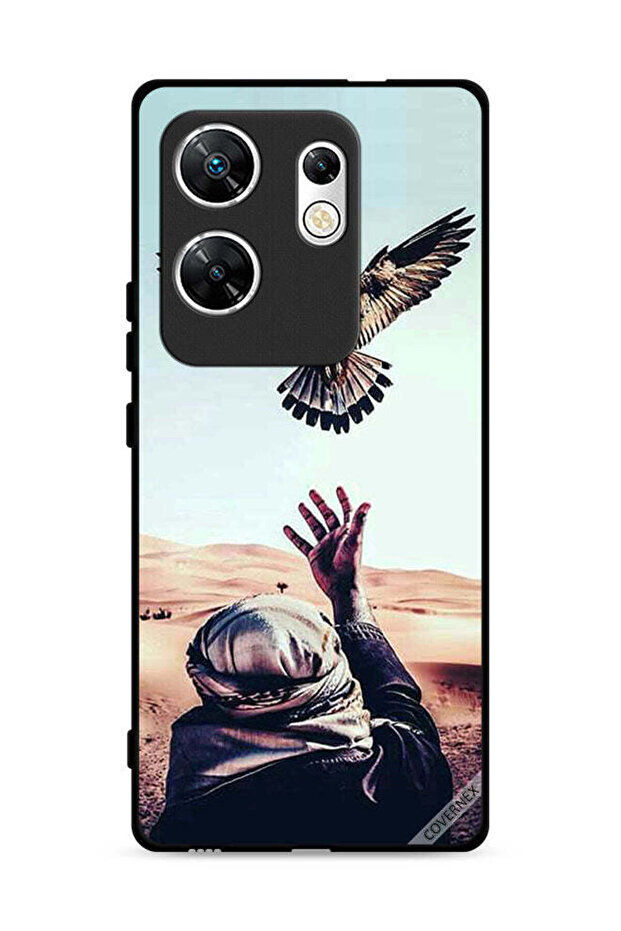 غطاء حماية لهاتف Infinix Zero 30 4G بتصميم Eagle Landing