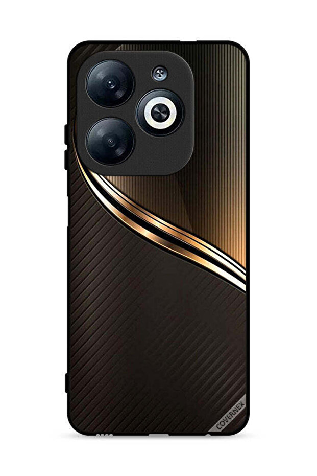 غطاء حماية لهاتف Infinix Smart 8 4G بنمط فولاذي