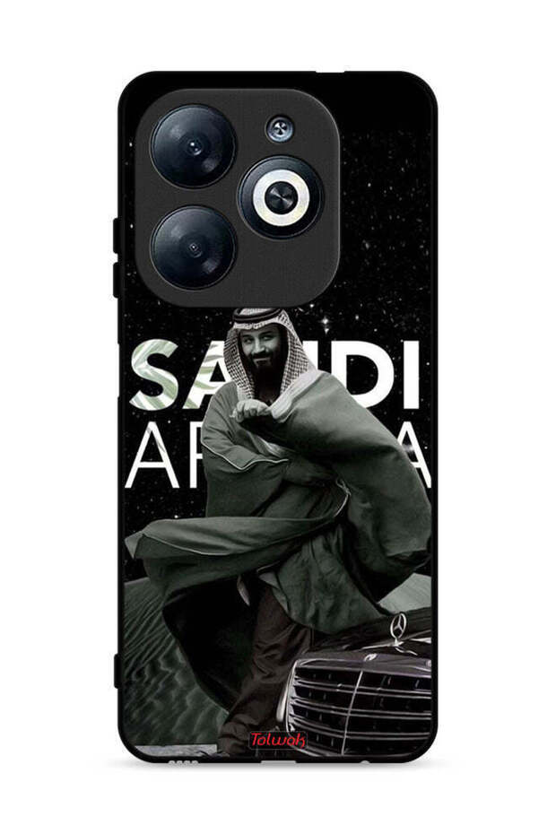 غطاء حماية لهاتف إنفينيكس سمارت 8 4G ولي العهد الأمير محمد بن سلمان