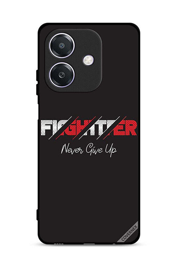 غطاء حماية Oppo A3x 5G Fighter Never Give Up