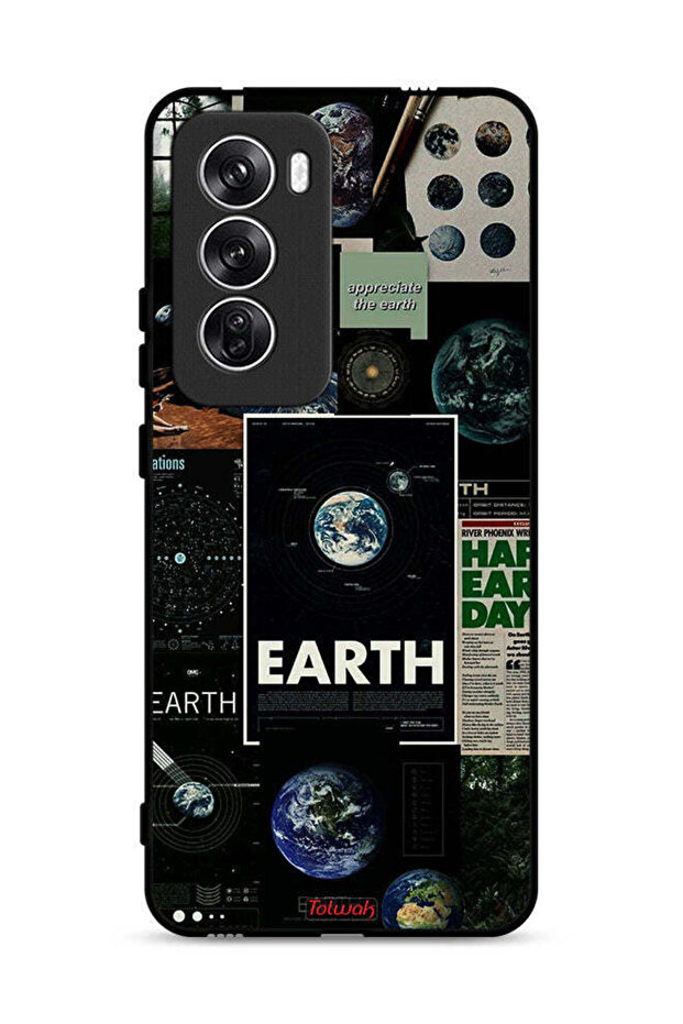 غطاء حماية لهاتف Oppo Reno12 5G Earth