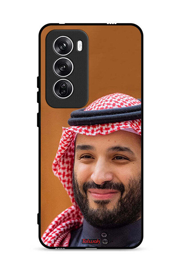 غطاء حماية لهاتف Oppo Reno12 5G محمد بن سلمان