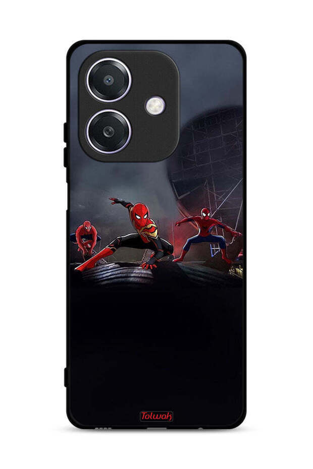 Oppo A3x 5G Protective Case Cover Three Spiders
