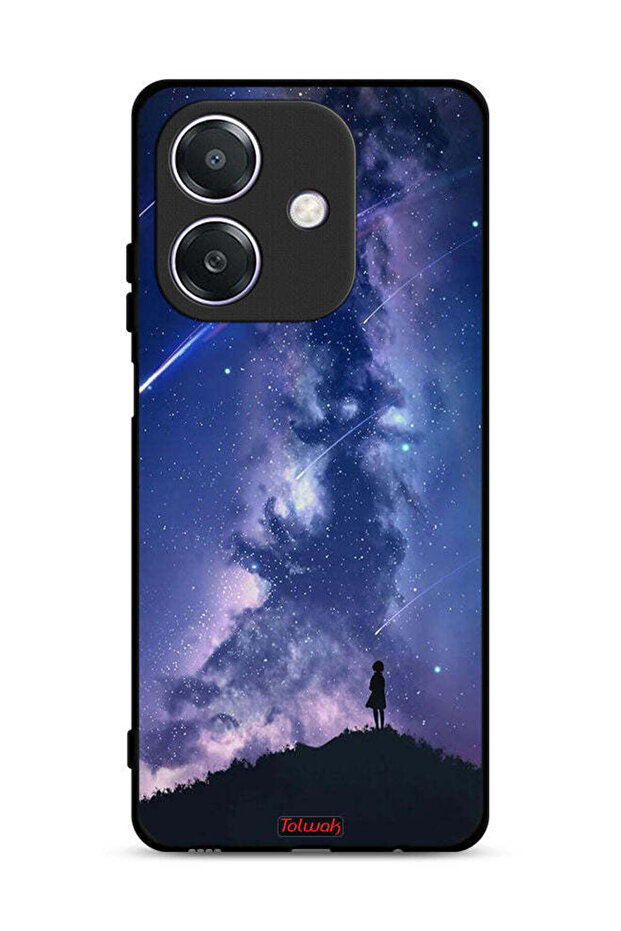 غطاء حماية لهاتف Oppo A3 5G - نجوم متحركة