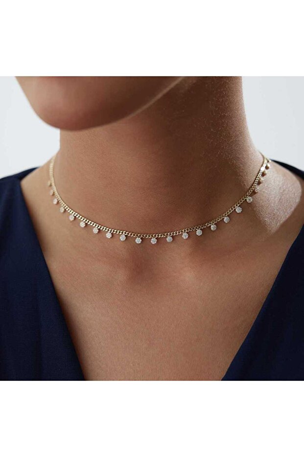 Stone Flood Chooker Kolye - 3