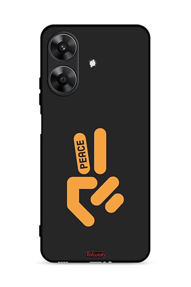غطاء حماية لهاتف Realme Note 60 4G باللون الأبيض