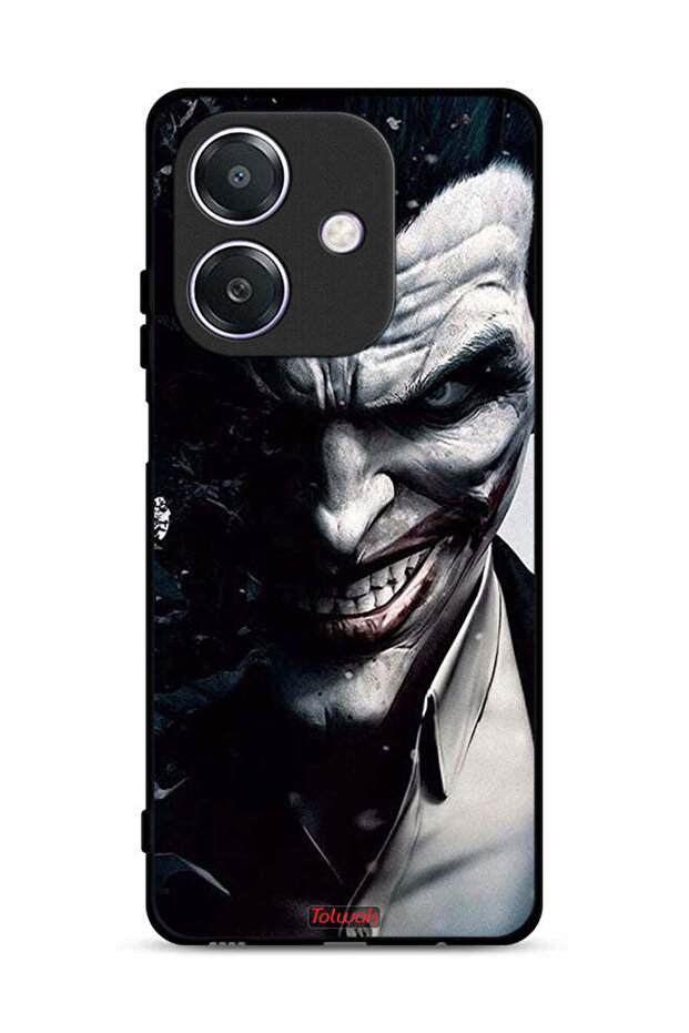 غطاء حماية Oppo A3x 5G بتصميم نصف وجه الجوكر