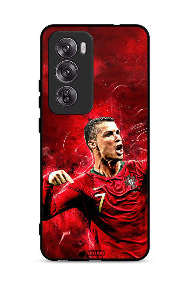 غطاء حماية لهاتف Oppo Reno12 Pro 5G كريستيانو رونالدو