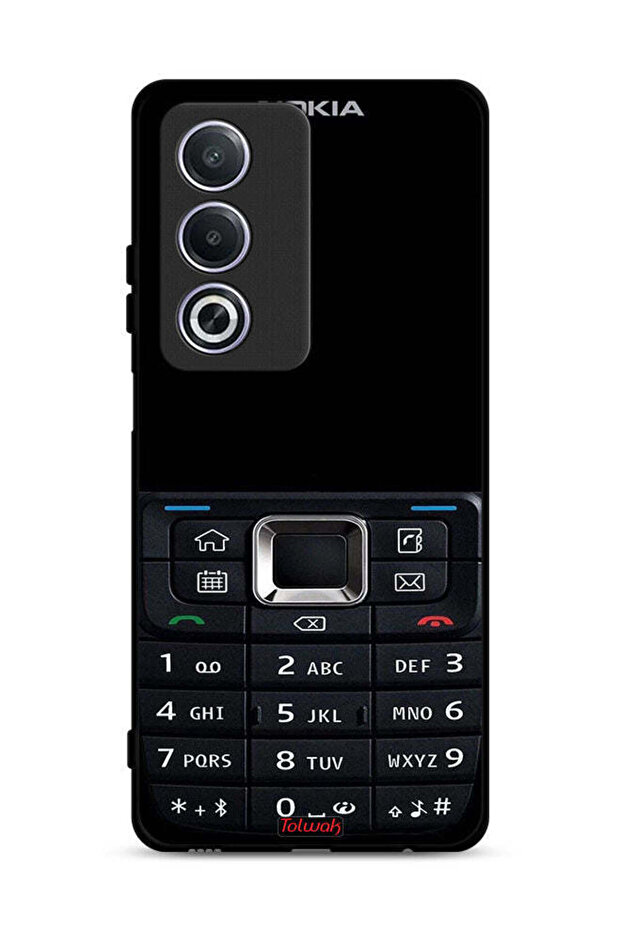 غطاء حماية لهاتف Oppo A3 Pro 5G بنمط هاتف قديم