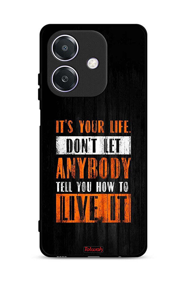 غطاء حماية Oppo A3x 5G Its Your Life