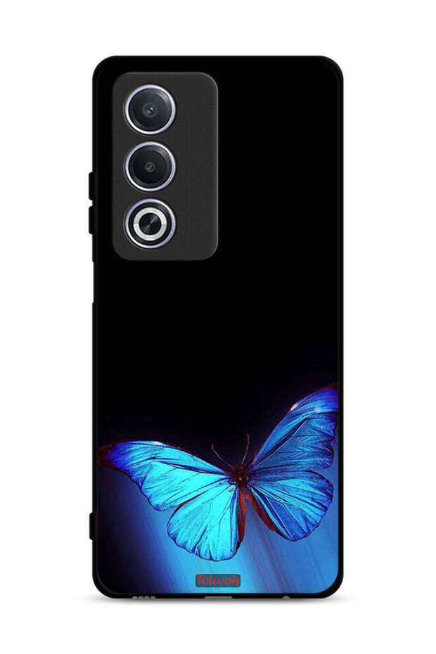 غطاء حماية Oppo A3 Pro 5G بنقشة فراشة