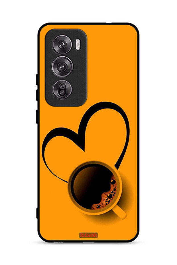 غطاء حماية Oppo Reno12 Pro 5G بفن فنجان القهوة