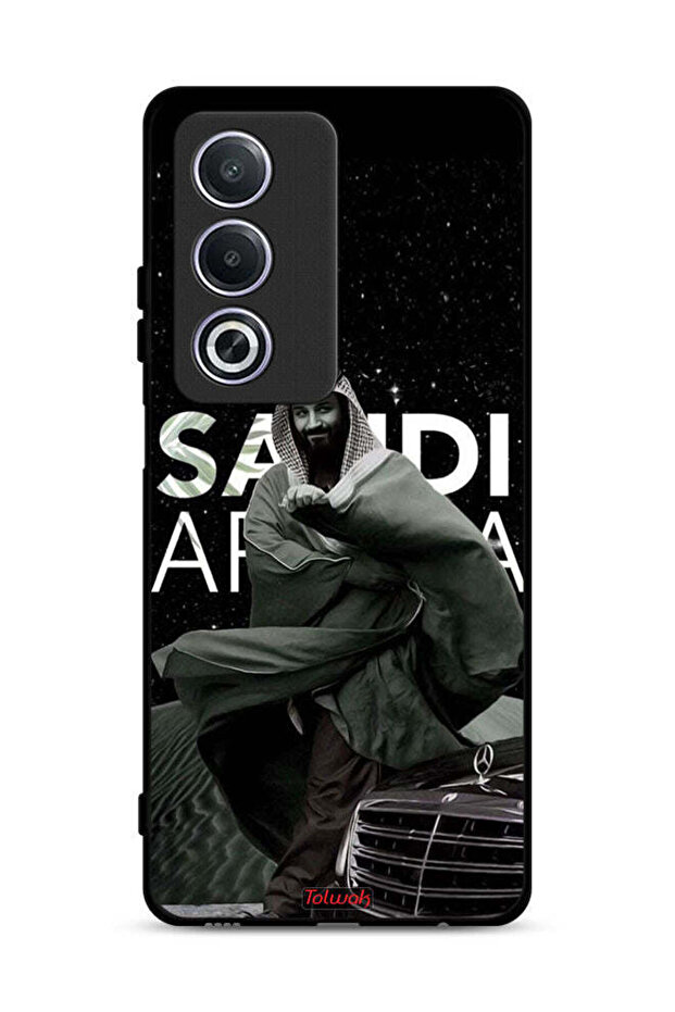 غطاء حماية لهاتف Oppo A3 Pro 5G ولي العهد الأمير محمد بن سلمان