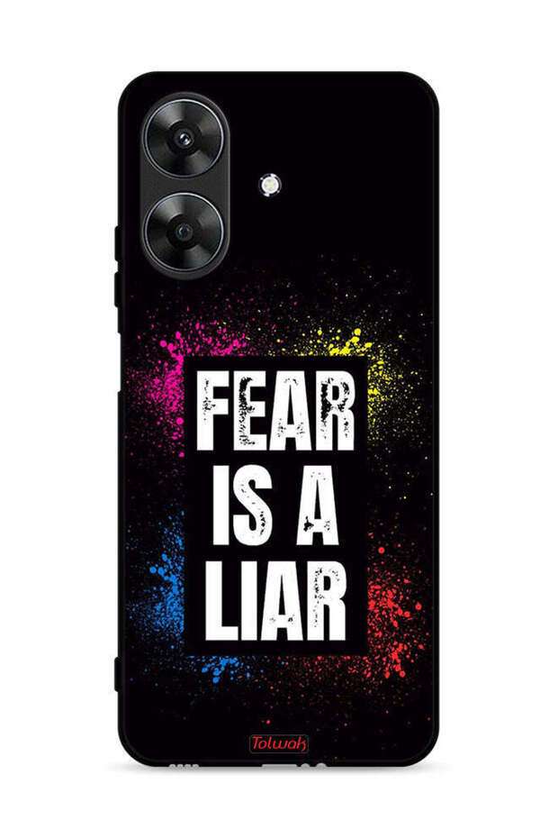 غطاء حماية لهاتف Realme Note 60 4G - الخوف كاذب