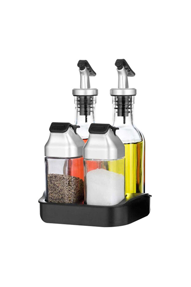Durable Non-Drip Salad Dressing Set - 1