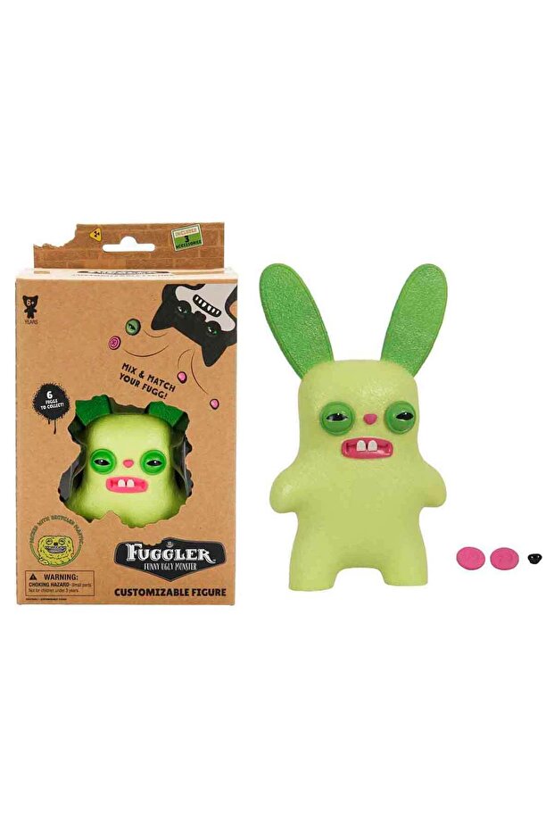 Customizable Single Figure - 5 – Green Rabid Rabbit - 1