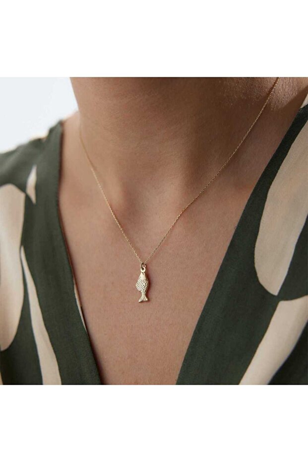 Pullu Balık Kolye - 3