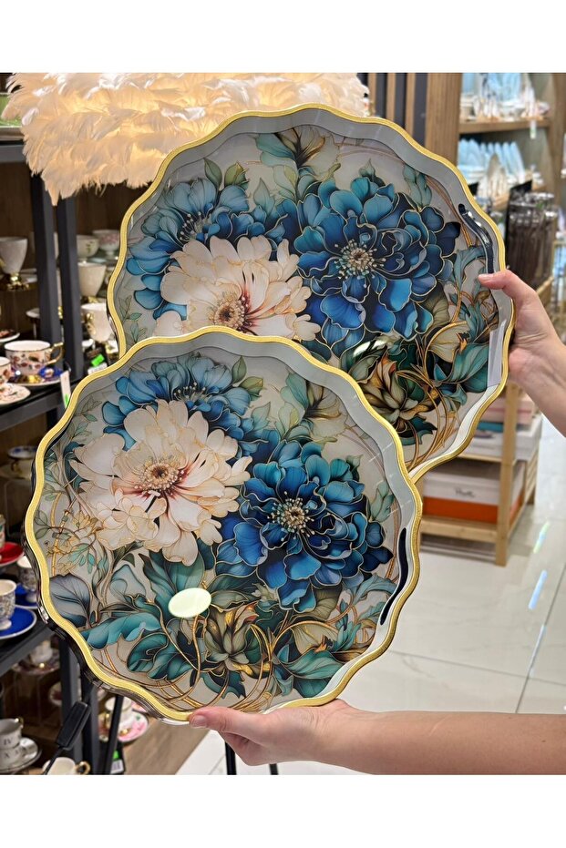 2li Afra Lüks Tepsi - 1