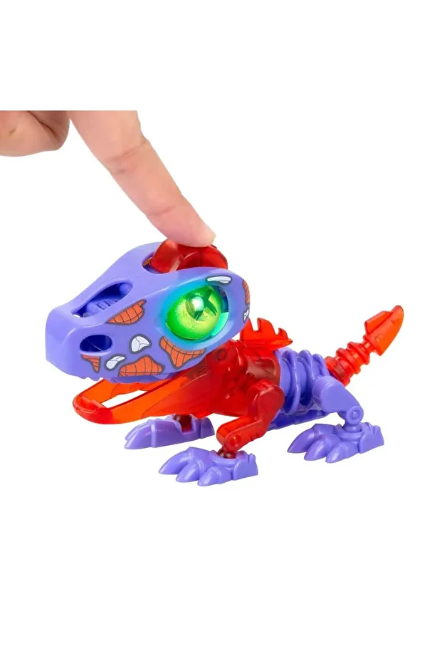Sesli ve Işıklı Biopod Zombies Dinozor Robot Sürpriz Paket S4 - 8