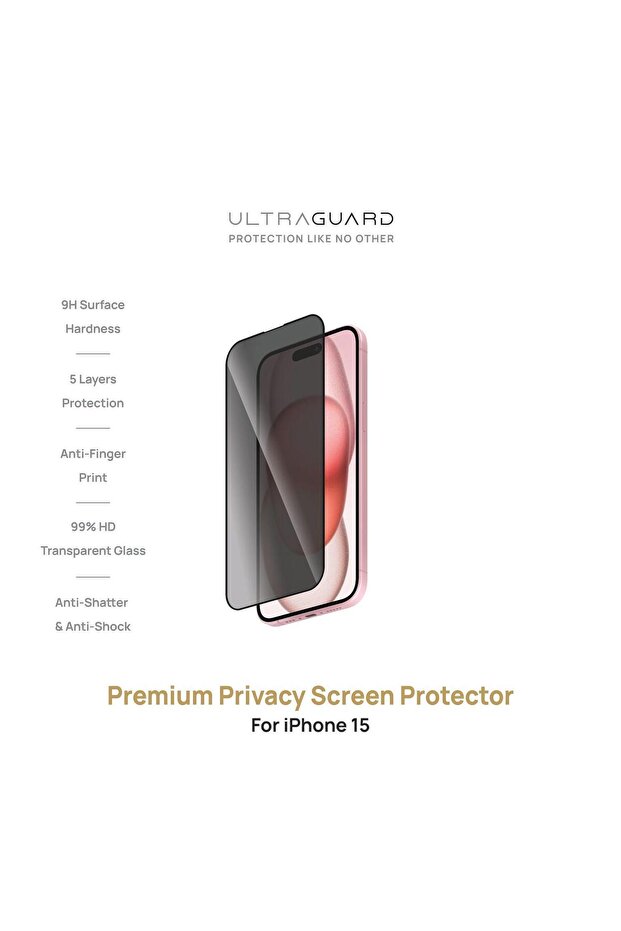 Premium Privacy Screen Protector For Iphone 15