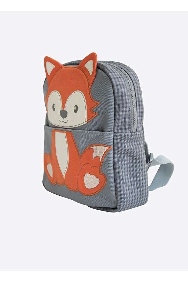 حقيبة ظهر فوكسي باللون الرمادي - 2