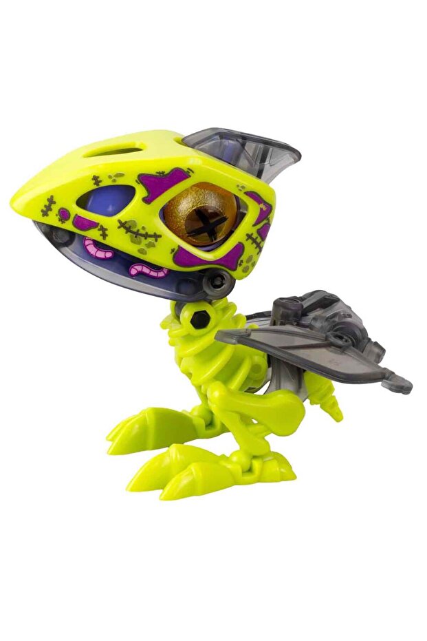 Sesli ve Işıklı Biopod Zombies Dinozor Robot Sürpriz Paket S4 - 3