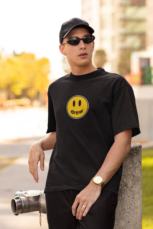 Laughing Emoji Printed/ Premium Quality / Regular Fit / Men's T-Shirt with Multiple Color Options
