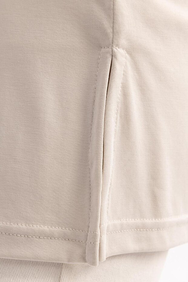 Taş-Basıc Sıfır Kol İçlik Tunik - 5