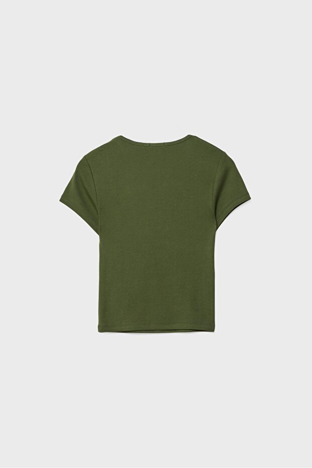 Slim fit basic t-shirt - 7