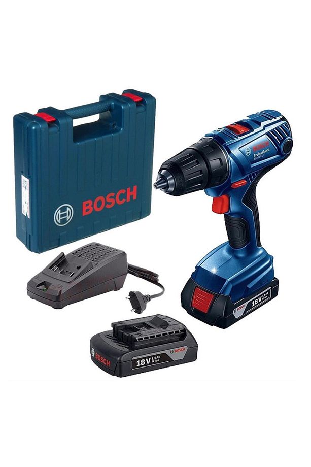 GSR 180 18V Li-ion Akülü Delme Vidalama Makinesi 2x2.0Ah - 06019F8109 - 5