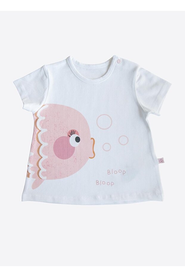 Organik Bloop Bloop 2'li Takım Pembe - 2