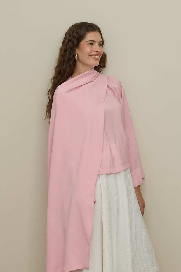 Seyyar Parçalı Modal Üst Pembe - 8