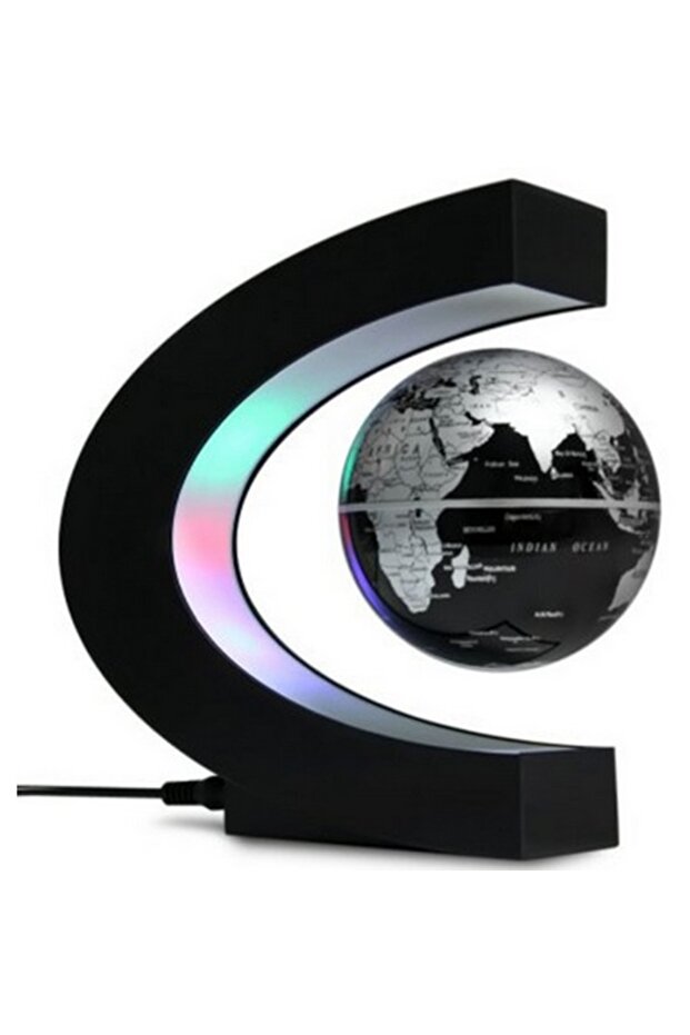 Levitating globe with lights - 1