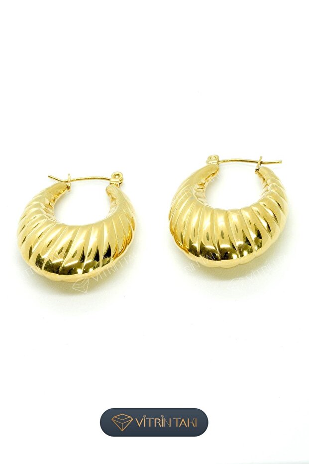 Altın Renk Küpe - 1