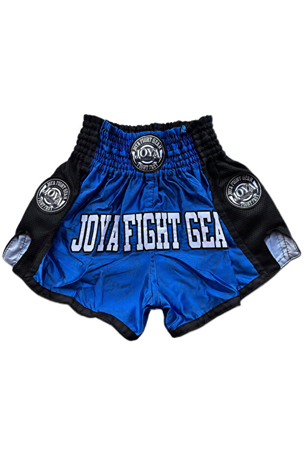 Kick Boks Muay Thai Şortu Mavi - 1