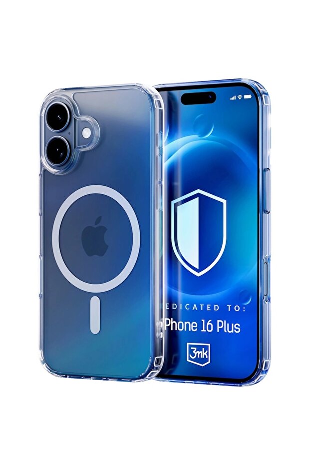 MagCase Protective Case for iPhone 16 Plus, Transparent - 2