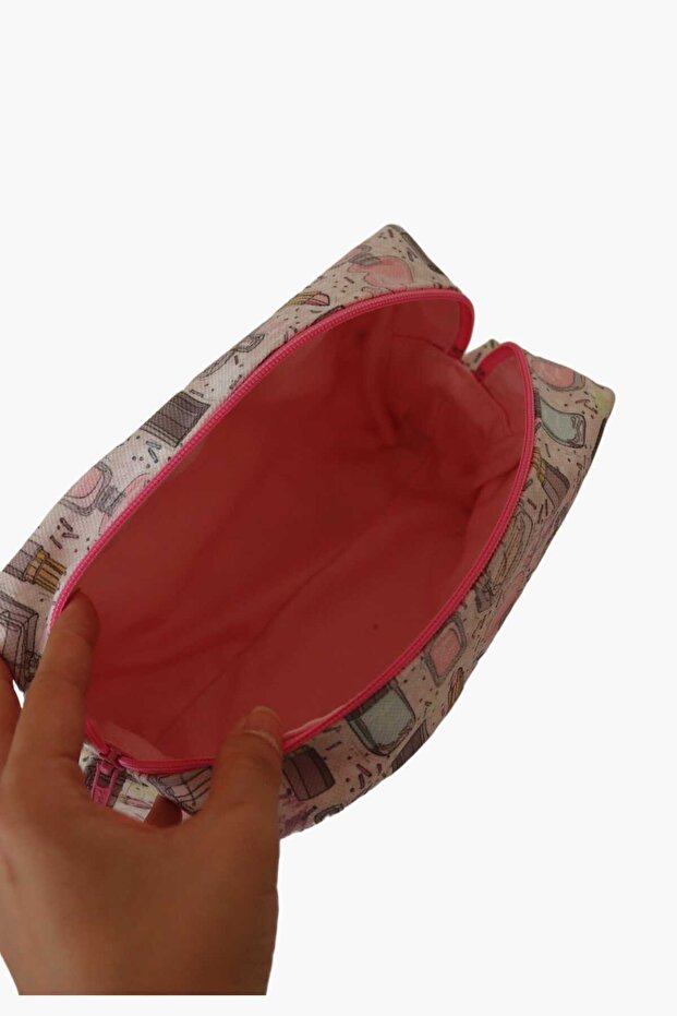 Makeup Supplies Patterned Makeup Bag