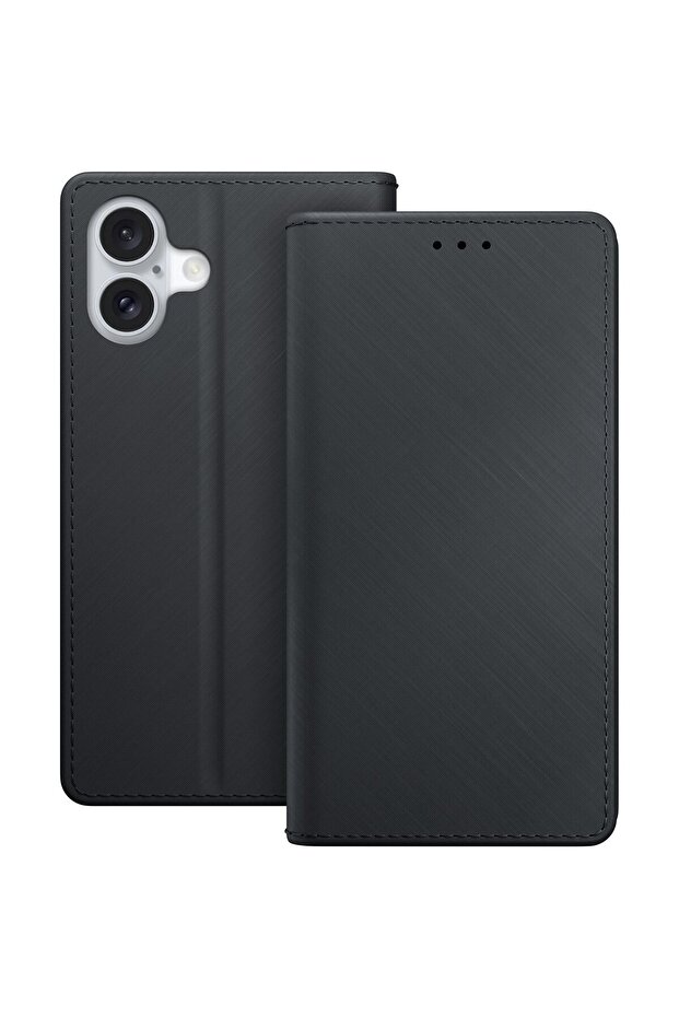 Wallet Case for iPhone 16 Plus, Black - 4