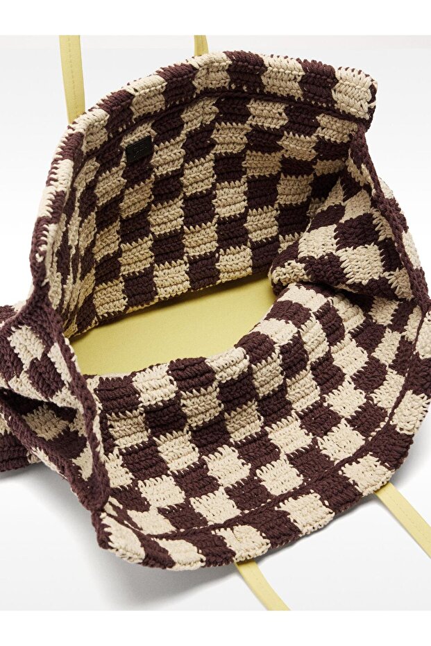 Charm'lı Shopper Çanta - 4