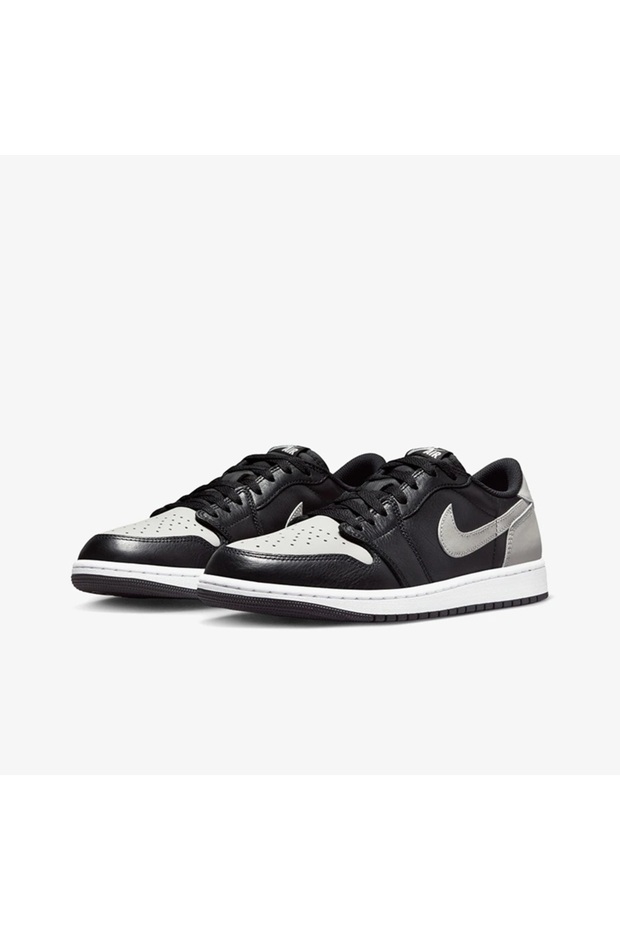 Jordan 1 Low White Black - 8