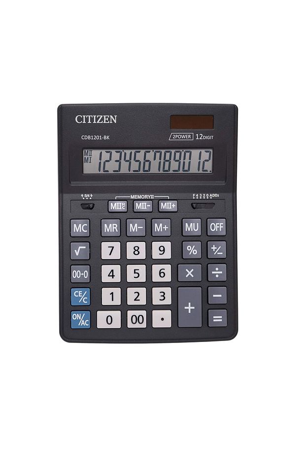 Büyük Hesap Makinesi CDB-1201BK - 1